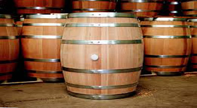 New Whiskey and Wine barrels