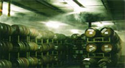 Humidification For Maturation Warehouses To Eliminate Evaporative Losses